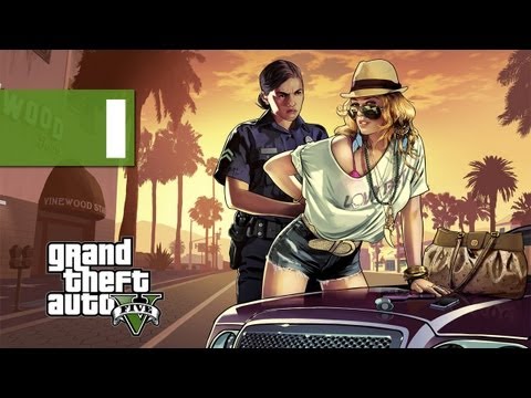 Grand Theft Auto 5 - Walkthrough - Part 1 - Got My R8 | DanQ8000