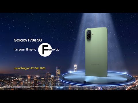 Presenting Galaxy F70e 5G | Samsung