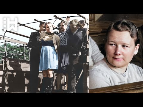 Very painful execution of sadistic and stupid "Nazi Wanda of Stutthof" - Nazi Guard Wanda Klaff