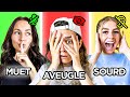 1 AVEUGLE, 1 SOURD, 1 MUET en CUISINE ! (ft. Cocotte et Alexane)