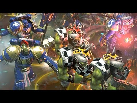 Space Marines Honour Guard vs Orks! - Astartes Mod, Warhammer 40K: Dawn of War 2: Retribution