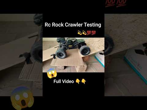 RC Rock crawler alloy material Offroding & Testing | 4x4 monster truck #unboxing #shorts #short #toy