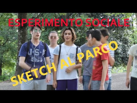 "Volete dell'erba?"-#SKETCH AL PARCO