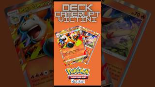 Deck Mega Camerupt Ex Victini • Pokémon Tcg Pocket #pokemonpocket #aurapulsante #deckmegacamerupt