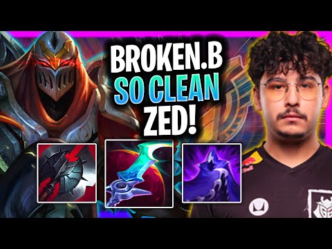 BROKEN BLADE IS SO CLEAN WITH ZED! | G2 Broken Blade Plays Zed Jungle vs Brand!  Season 2025