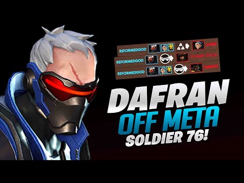 Dafran Off Meta Soldier 76! - Overwatch