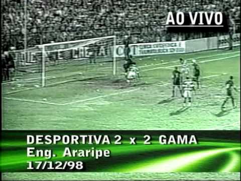 Desportiva-ES 2x2 Gama - Campeonato Brasileiro Serie B 98
