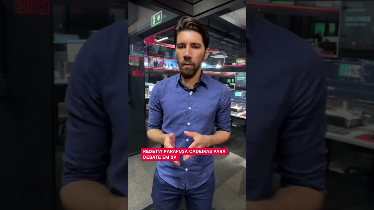 DEPOIS DE DATENA AGREDIR MARÇAL, REDETV! PARAFUSA CADEIRAS NO CHÃO PARA O DEBATE | POR ALLÃN PASSOS