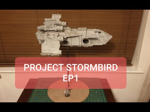 Project Stormbird Video 1, The start of the base and building stone stairs.