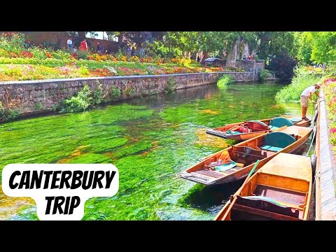 Day Trip to Canterbury From London, UK | [4K]
