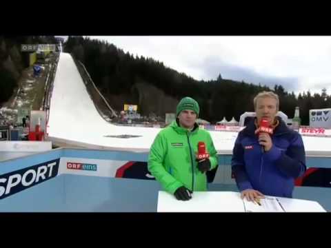Thomas Morgenstern Fatal HORROR CRASH FALL Bad Mitterndorf Kulm 10 01 2014 FULL VIDEO!