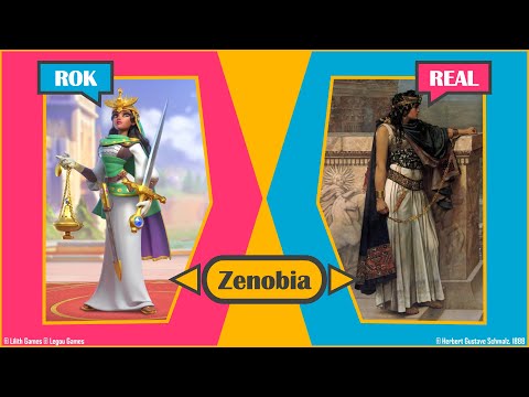 Commanders in ROK x Real-world Illustration | Rise of Kingdoms | 2025 | Comparison