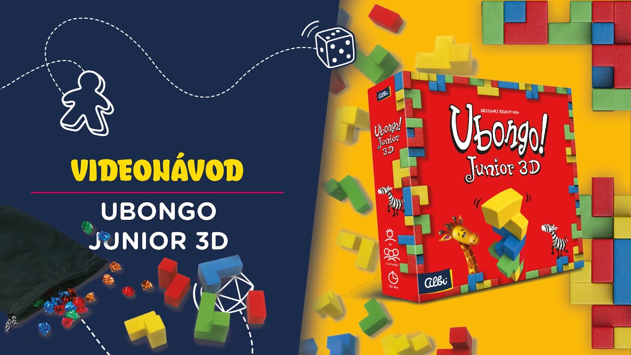 Ubongo Junior 3D - SK videonávod