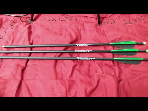 HOBO ARCHERY 20IN CARBON CROSS BOLTS REVIEW!!! FROM EBAY!!!!