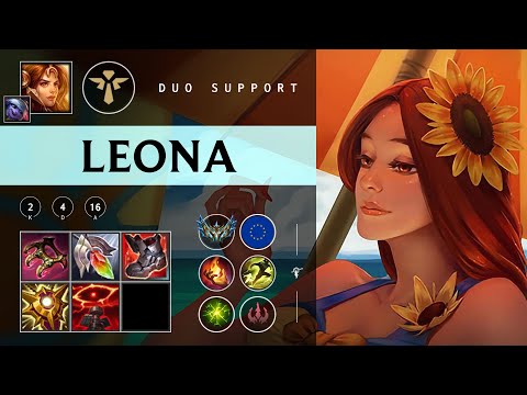 Leona Support vs Janna - EUW Challenger Patch 25.24