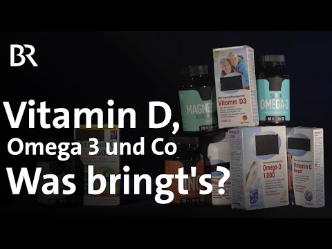 Nahrungsergänzungsmittel - Wie sinnvoll oder gefährlich sind Vitamin D, Omega-3, Proteine & Co.