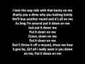 Jeremih ft 50 Cent - Down On Me Lyrics 