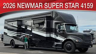 A preview image of the linked video showcasing 2026 Newmar Super Star 4159