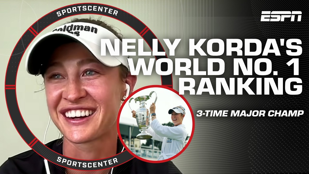 Nelly Korda wins Chevron Championship to reclaim title of world No. 1 🏆 | SportsCenter