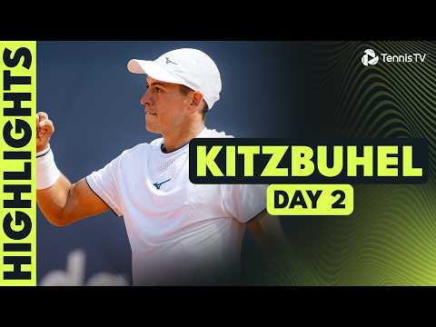 Baez Faces Kecmanovic; Struff & Altmaier Also In Action | Kitzbühel 2026 Day 2 Highlights