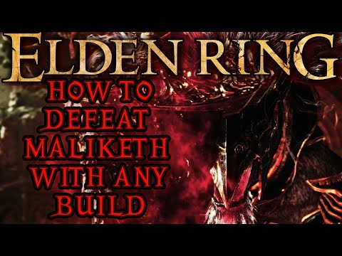 How To Beat Maliketh with ANY Build and Avoid ALL His Attacks! (No Cheese, No OP)