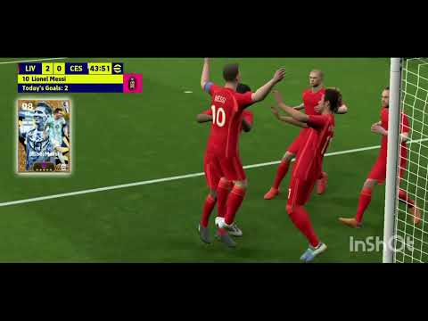 Liverpool Vs Cesena FC efoodball #efootball #football #pes #efootball2023mobile