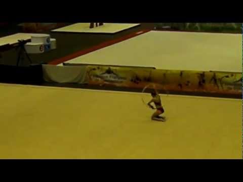 Chloé Sivadier Championnat France Elite  NANTES Catégorie AVENIR GR Cerceau