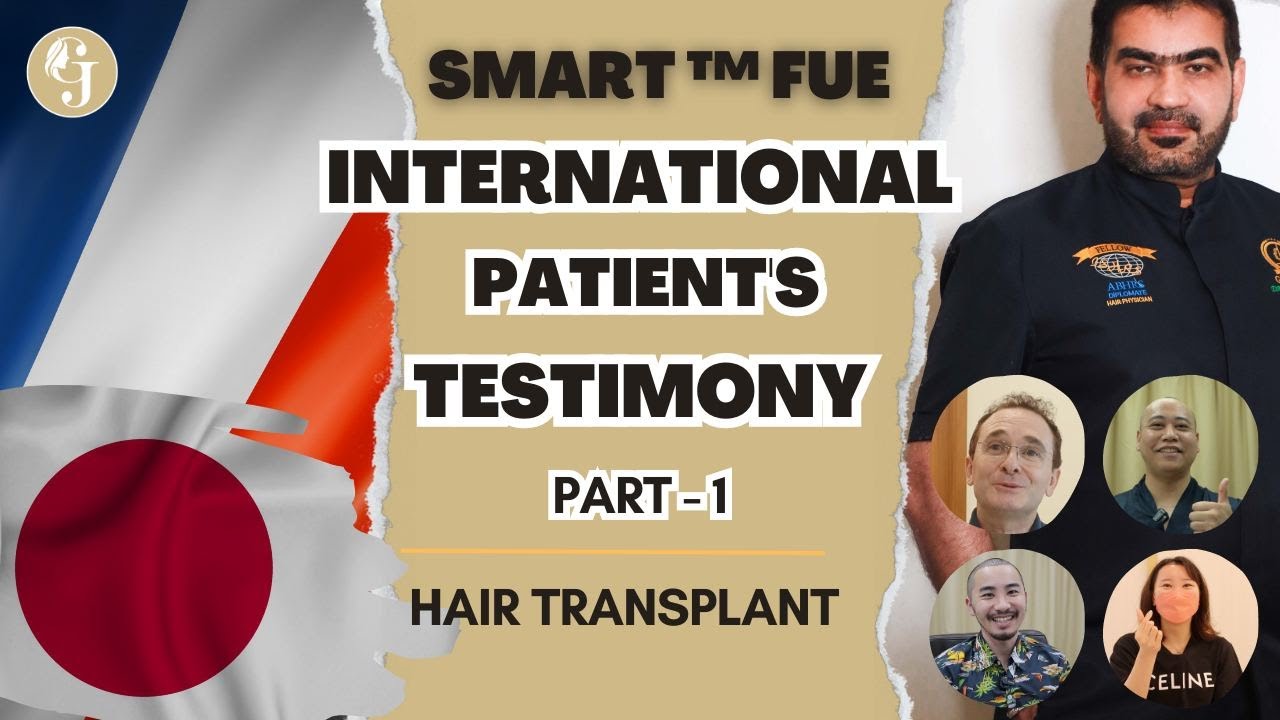 INTERNATIONAL PATIENTS TESTIMONIES (PART 1) | AWARD WINNING SMART™ FUE HAIR TRANSPLANT