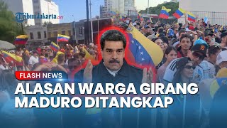 Terungkap! Ini Alasan Warga Venezuela Senang Nicolas Maduro Ditangkap Paksa oleh Pihak AS