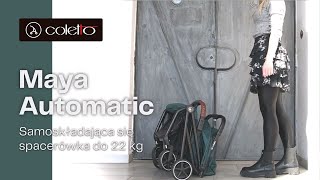 Coletto Maya sportovní kočárek Složení kočárku Coletto Maya