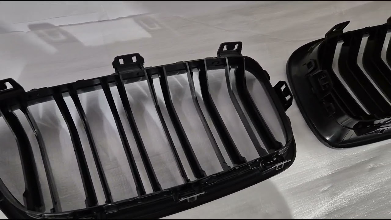 BMW řada 3 F30/F31 2012–2019 Ledvinky M-Look (černý lesk) Video 1