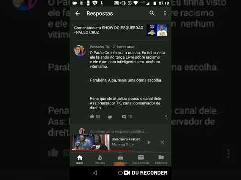 Prof. Paulo Cruz: "Vc não é conservador, vc é bolsonarista"