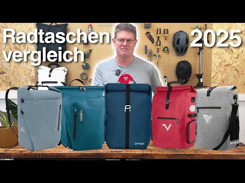Fahrradtaschen Test 2025: Die besten Rucksack-Fahrradtaschen im Vergleich