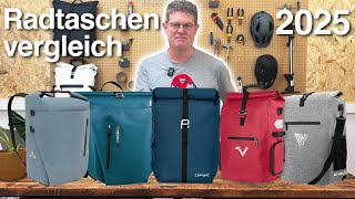 Fahrradtaschen Test 2025: Die besten Rucksack-Fahrradtaschen im Vergleich