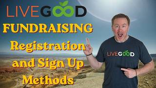 LiveGood Fundraising Organization vs Participant Members areas