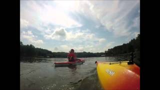 preview picture of video 'Kayaking St. Leonard Creek (Starring PaddleCam)'