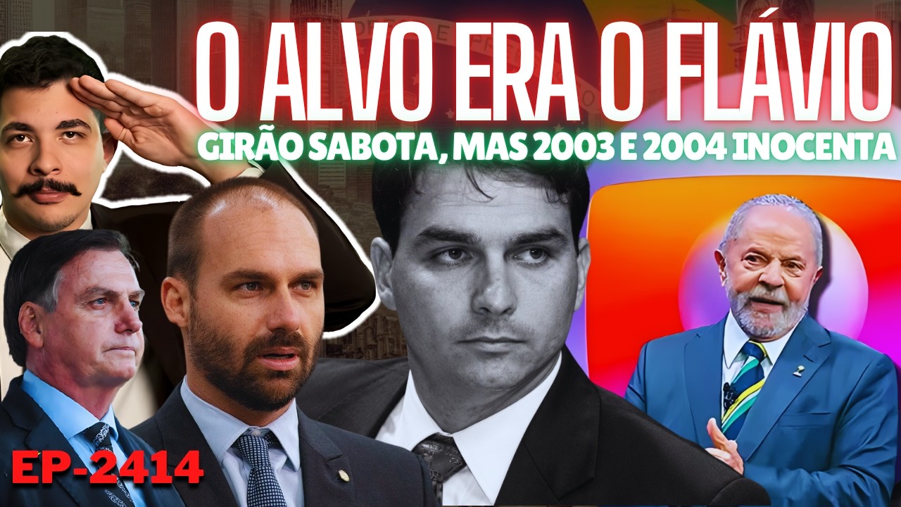 A Fake CONTRA Eduardo MIRAVA Flávio + Girão SABOTA, Mas 2003 e 2004 INOCENTA FLÁVIO + Judiciário