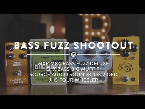 MXR M-84 Bass Fuzz Deluxe Effect Pedal image 8