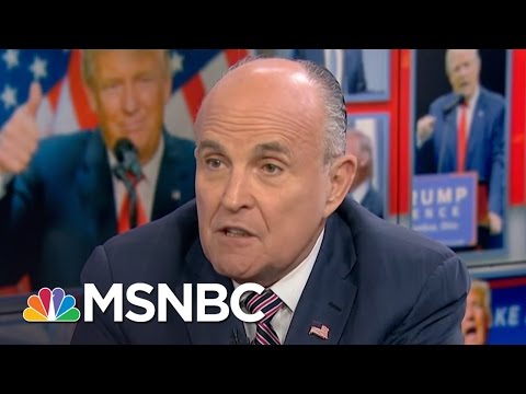 , title : 'Rudy Giuliani: Hillary Clinton’s ‘The Biggest Criminal To Run’ | MSNBC'