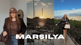 MARSİLYA'DA GÜNLÜK VLOG | kaydettiğim iyi kahve ve yemekler  tehlikeli denilen ş