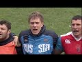 State Anthem Of The Soviet Union In The Beginning Of Rugby Match