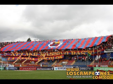 "Pasto Te Pido Una Ilusion...." Barra: Attake Massivo • Club: Deportivo Pasto