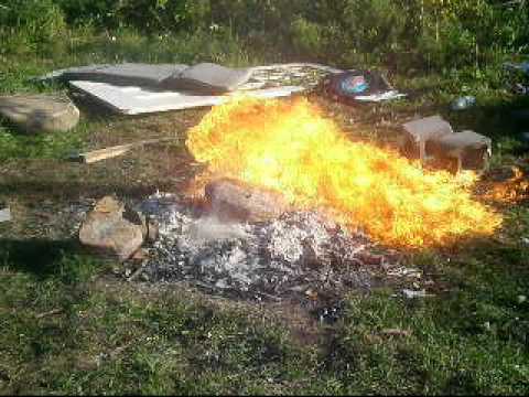 Slow Motion Cocktail Molotov