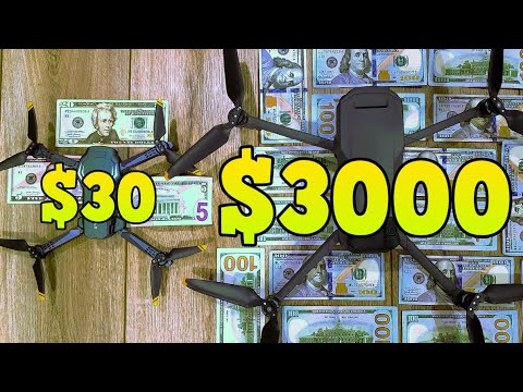 $30 drone VS $3000 drone | Sirius S90 & DJI Mavic 3
