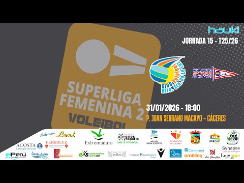 👩🏻🏐 SF2 Jornada 15 - Extremadura Arroyo - RGC Covadonga 🇪🇸