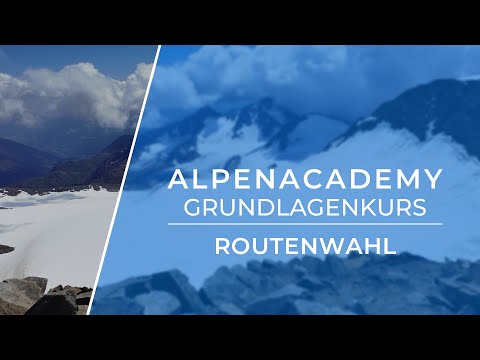 ROUTENWAHL - Wo man am Gletscher geht (und wo nicht) | Hochtouren Grundlagenkurs