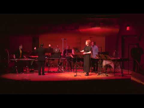 “Three Poems” for Soprano and Percussion Quartet (2022)