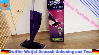 Swiffer WetJet Deutsch Unboxing und Test lohnt es sich