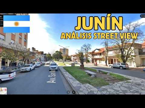 Analizando Street View JUNÍN - Provincia de Buenos Aires, ARGENTINA