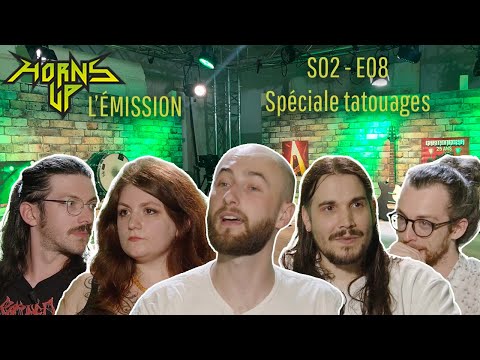 L'Émission Horns Up #23 - METAL ET TATOUAGE ft. Dyrmaor et Sinpiggyhead